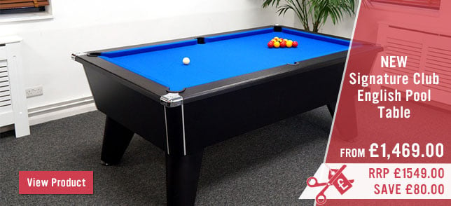 Pool table clearance retailers